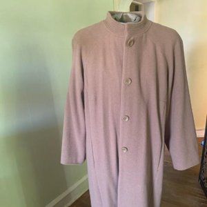 Long wool winter coat